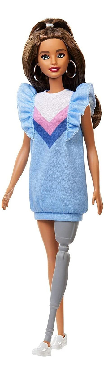 Barbie Fashionistas Boneca 121 Com Cabelos Longos Morenos