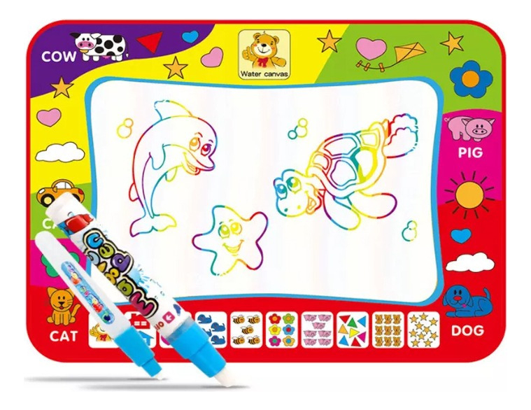 Brinquedo Infantil Lousa Mágica Didática De Desenho - Imagem 5