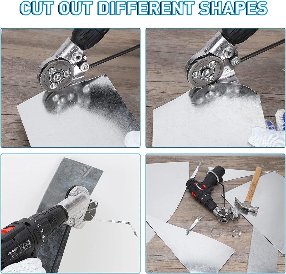 Furadeira De Corte De Chapas Com Cabeça De Promoções - Imagem 3