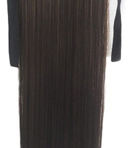 55cmwomen Peruca Cabelo Liso Rabos De Cavalo Cabelo Sem Cost