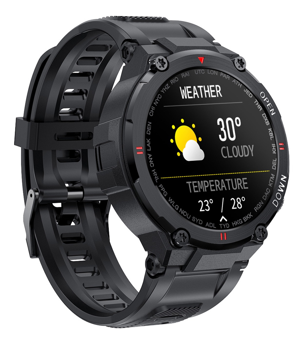 Smartwatch 1.28 Lemfo Watch K22 Chamada Full-touch