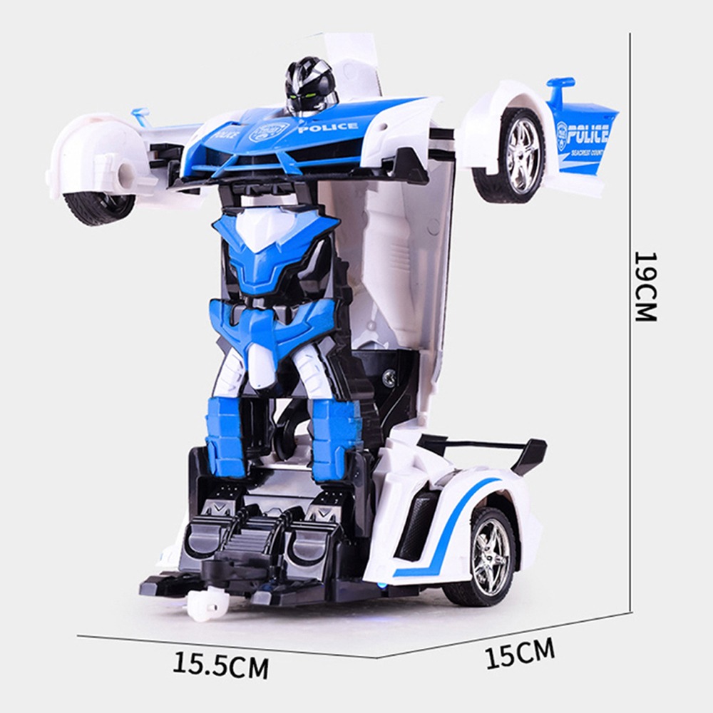 Brinquedo De Transformação Remota De Carro Robô De Controle - Imagem 10