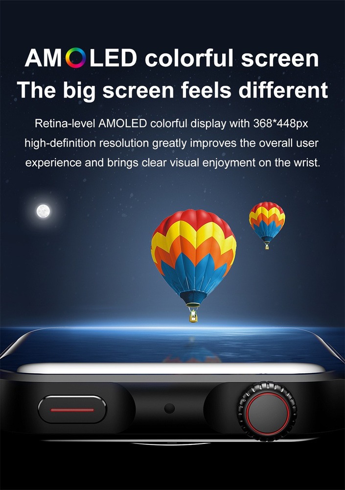 Relógio Inteligente Amoled Nfc Bluetooth Chamada Homem - Imagem 25
