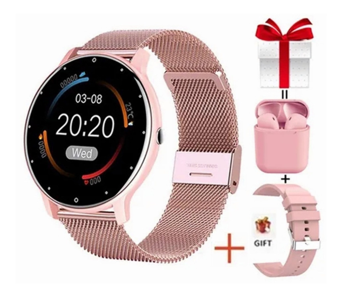 Para Xiaomi Huawei iPhone Zl02 Smartwatch À Prova D - Imagem 11