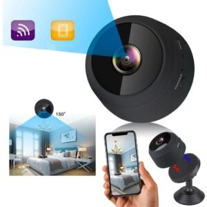 Mini Spy Camera Hd 1080 Wifi 150 Graus Imã Bateria