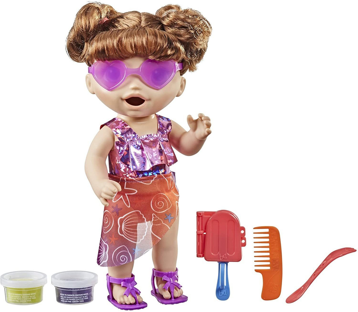 Boneca Baby Alive Sunshine Snacks Come Cocô