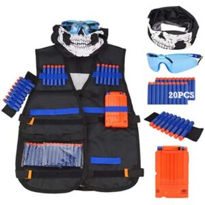 Colete De Jogo De Colete Tático Infantil Para Arma Nerf