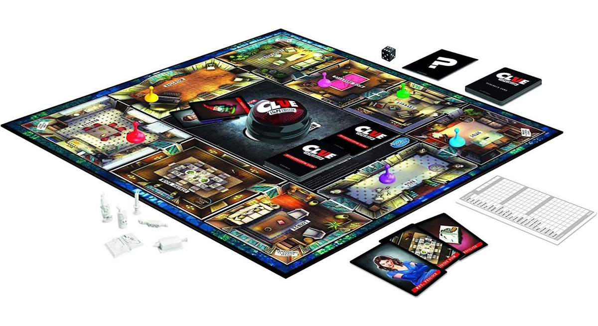 Clue Liars Edition Jogo De Tabuleiro Murder Mystery Game Kid - Imagem 2