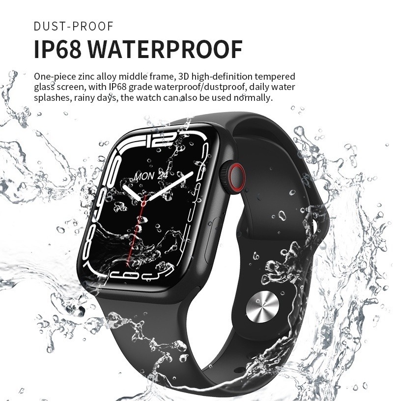 Smartwatch Hw57 Pro Nfc Chamada De Função Siri Voic - Imagem 4