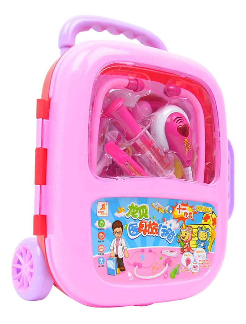 Enfermeira Doutora Brincando Estojo Brinquedos Com Luz E Som - Imagem 6