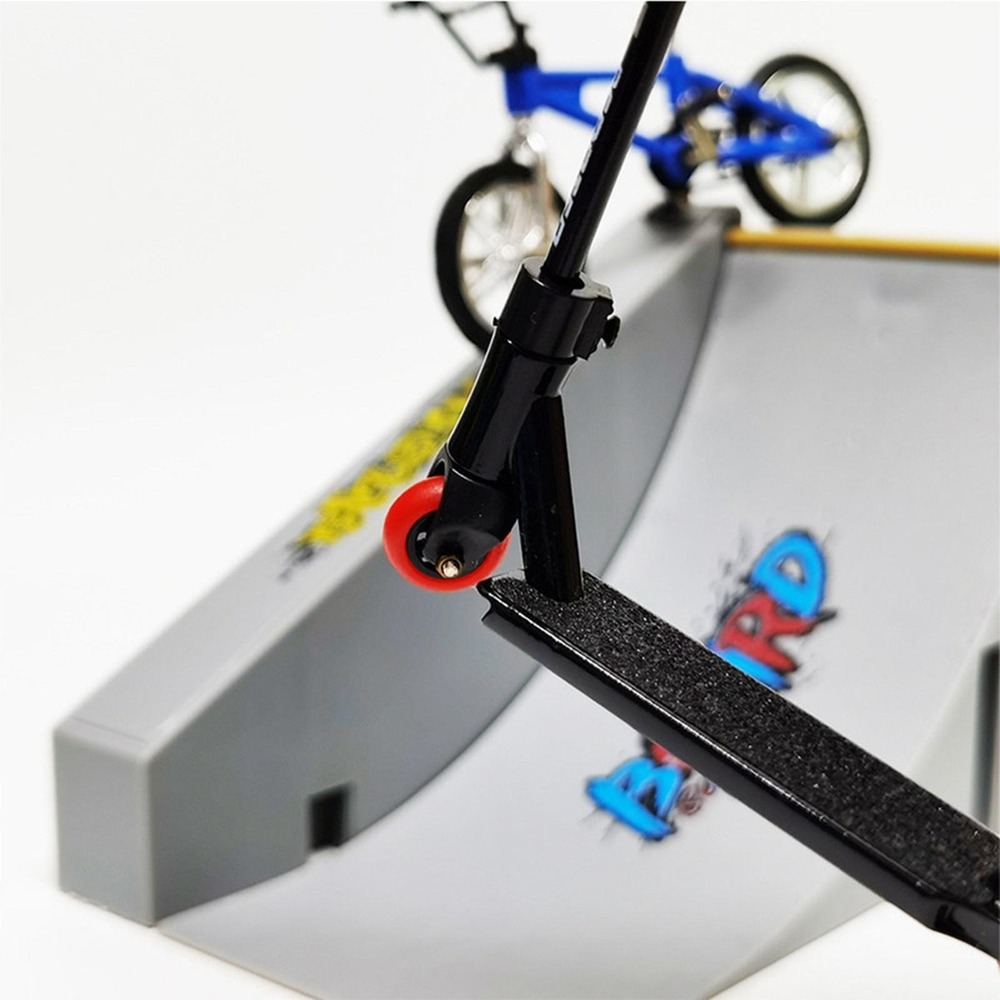 Brinquedo Infantil Mini Scooter Ramps Fingerboard Bike Cdh-7 - Imagem 9