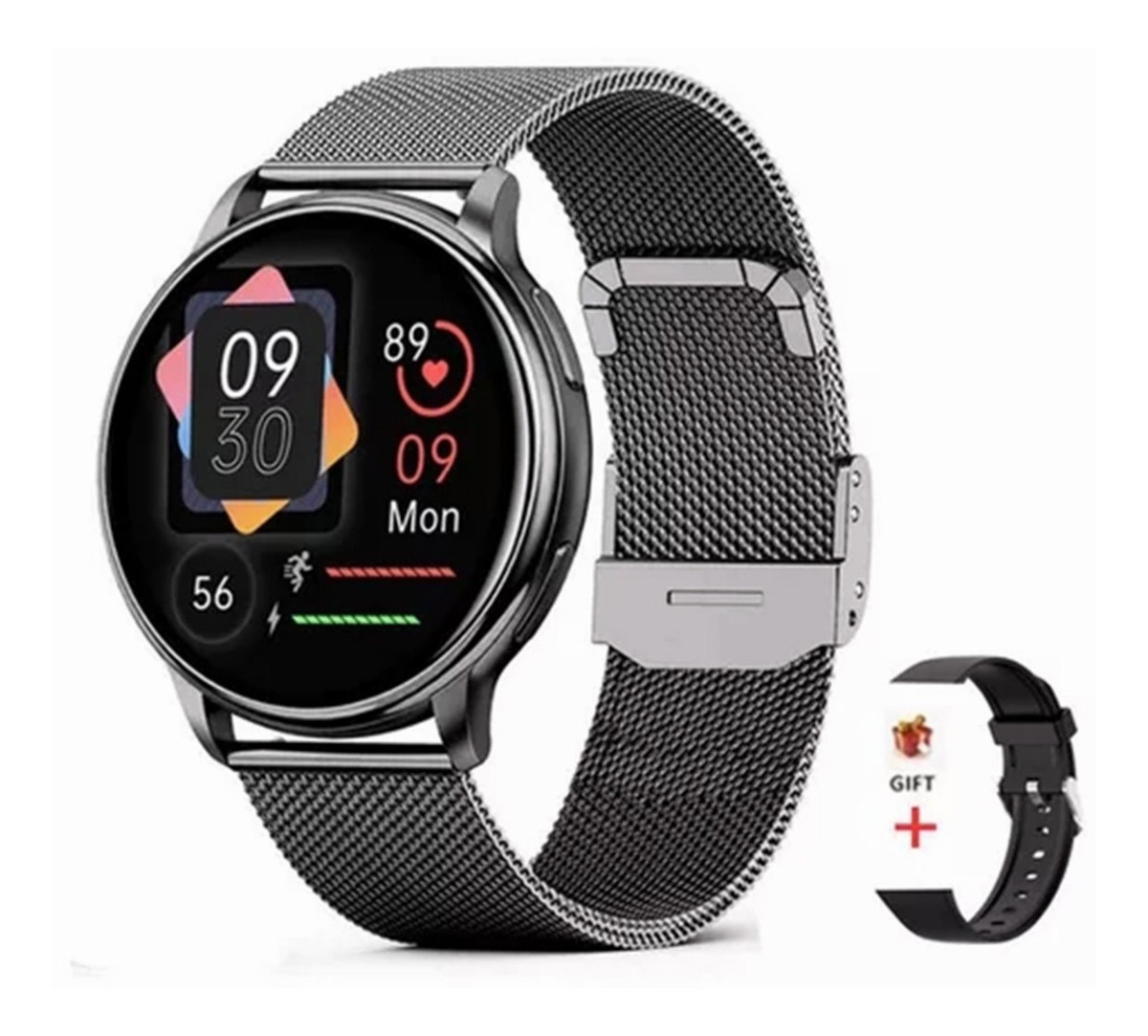 Smartwatch Esportivo Impermeável P/ Xiaomi Huawei Ios Mulher - Imagem 9