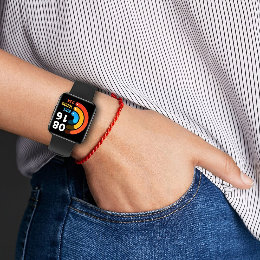 Correia De Sílica Compatível Com Redmi Watch2 Lite Waterproo - Imagem 7