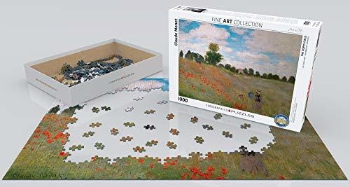 Eurographics O Campo De Papoula Por Claude Monet 1000 - Imagem 3