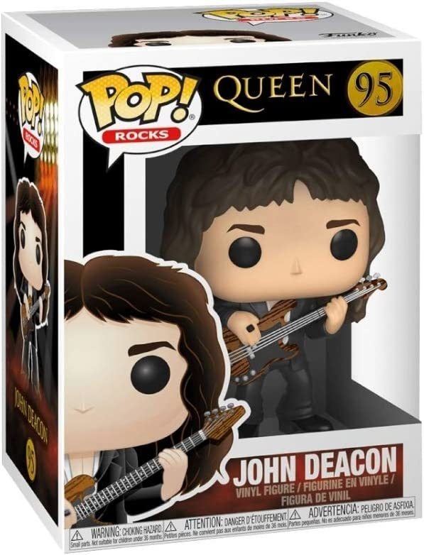 Funko 3728 Pop Rocks: Queenjohn Deacon, Multicor - Imagem 2