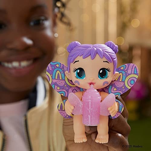 Boneca Baby Alive Glo Pixies Minis Arco-íris De Ameixa - Imagem 3