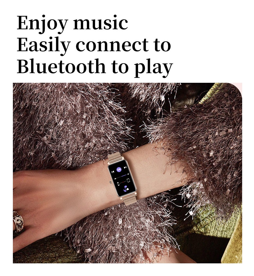 Relógio Inteligente Bluetooth À Prova D'água Feminino Lokmat - Imagem 6