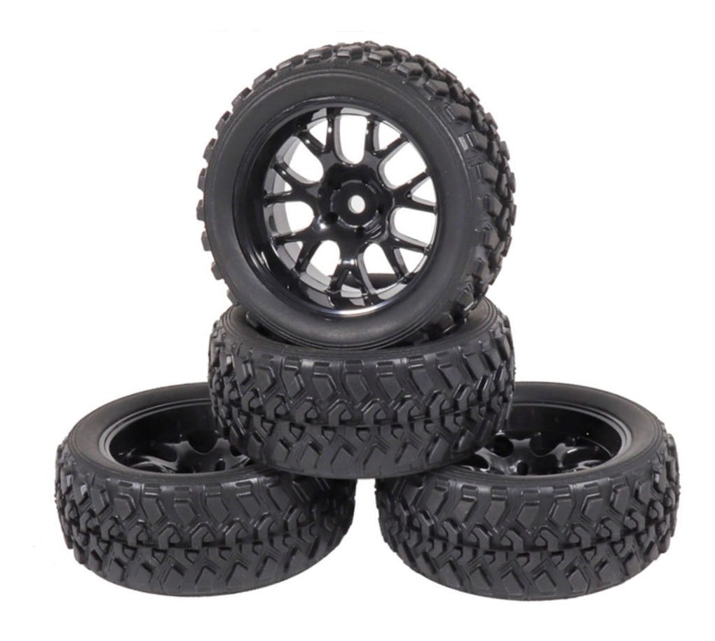 Conjunto De Aro De Pneu 2x Rc Para Wltoys 144001 - Imagem 11