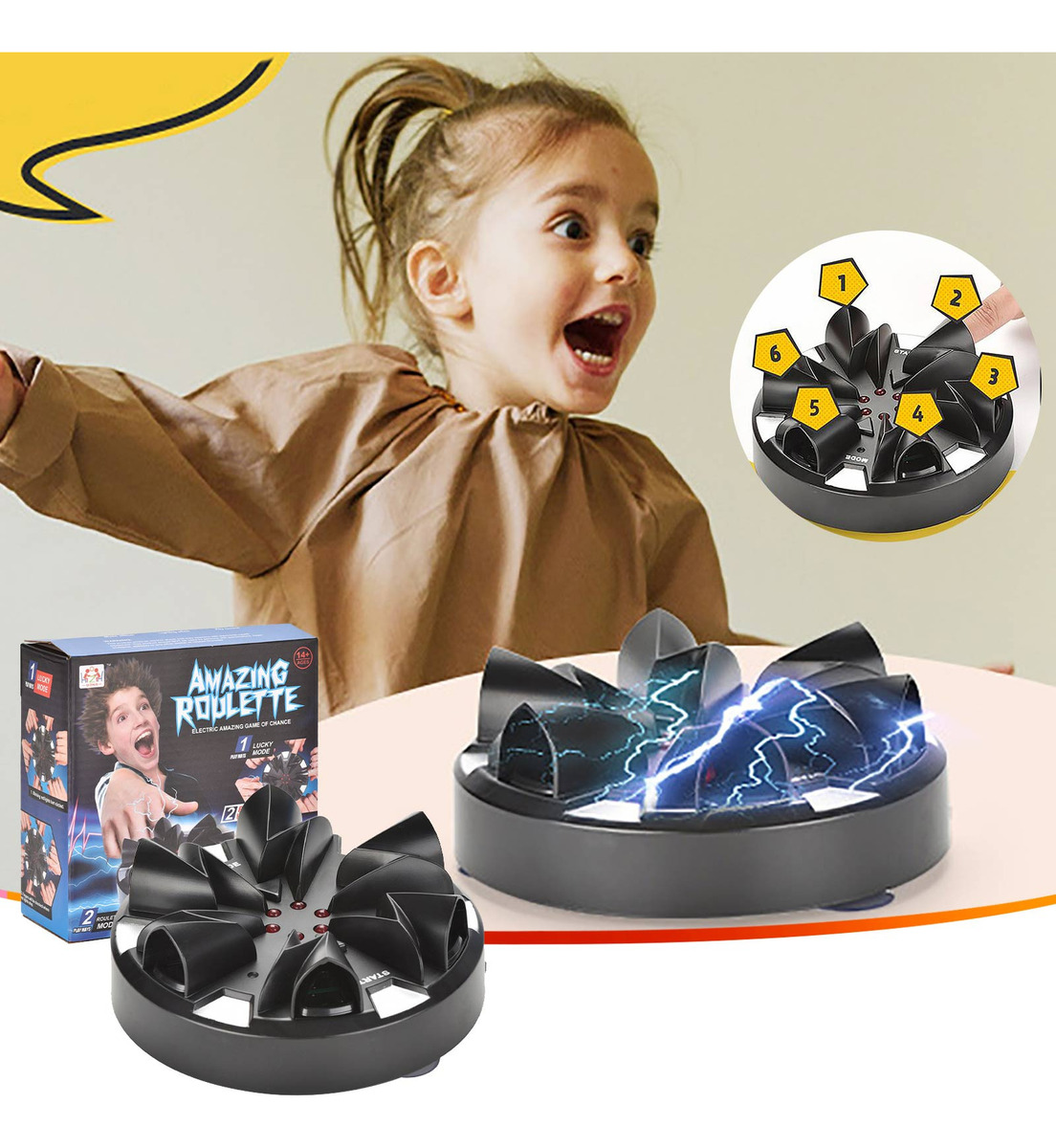 My Party Game - Jogo Shock Roulette Home Life Detector Test