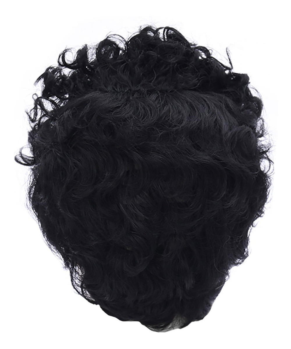 Peruca De Cabelo Curto Cabelo Curto Fibra Química Peruca Cap