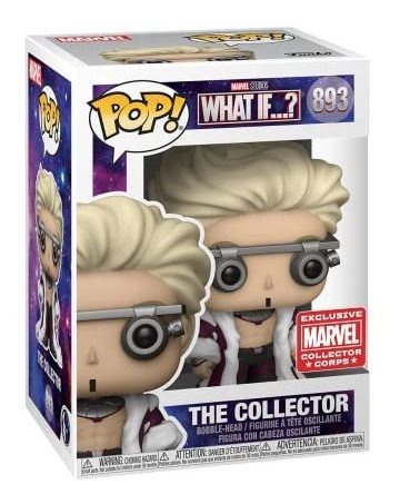 Funko Pop Marvel E Se O Colecionador 893 Corpo De Colecionad - Imagem 2