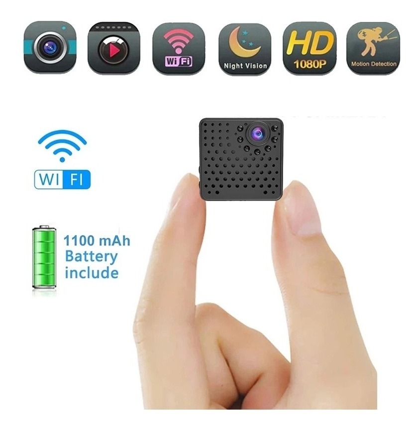 Micro Secret Cam Detecção De Movimento Grabador De Voz