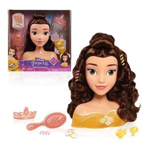 Cabeça De Estilo Disney Princess Belle Cabelo Castanho 10