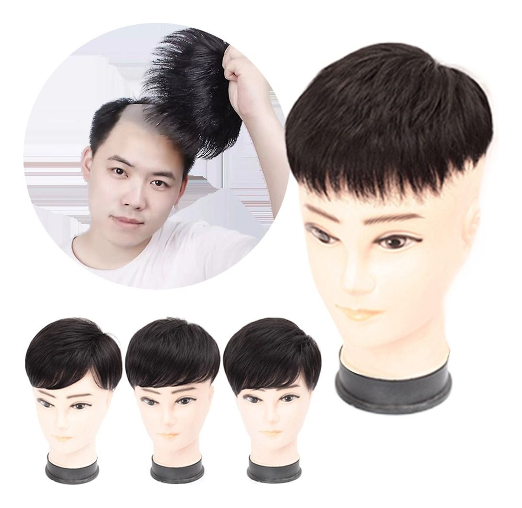Peruca Masculina Increase Hair Top Hair Patchsintética Fibra - Imagem 13