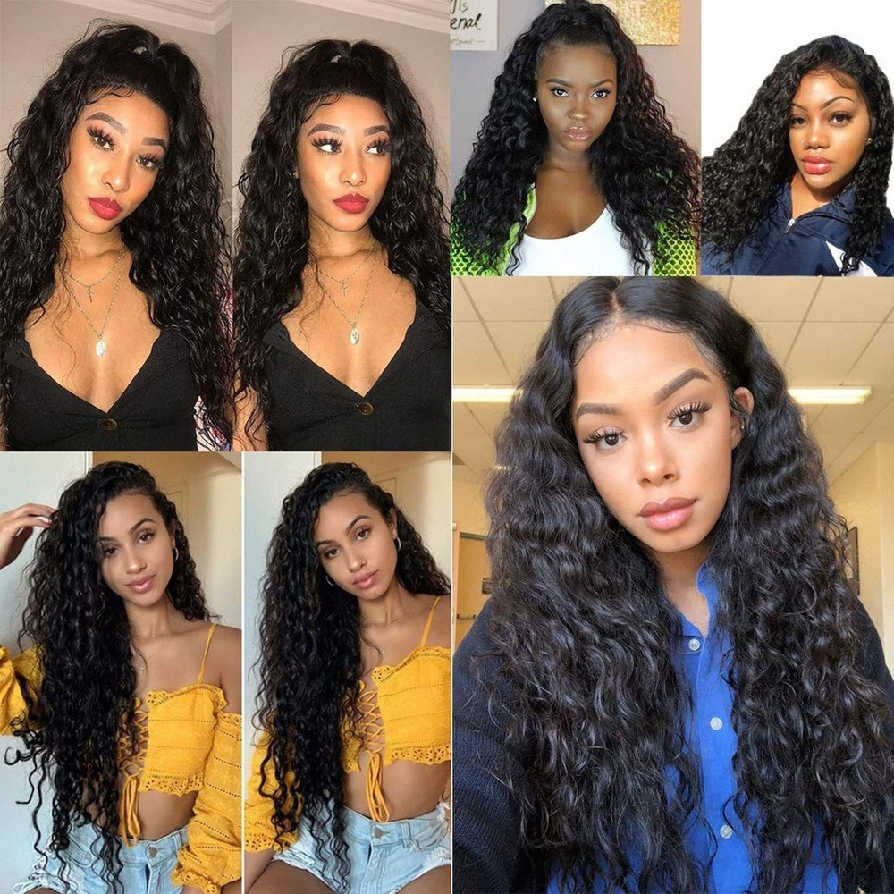 N 24curly Cabelo Perucas Do Laço Perucas Humanas Do Cabelo E - Imagem 7