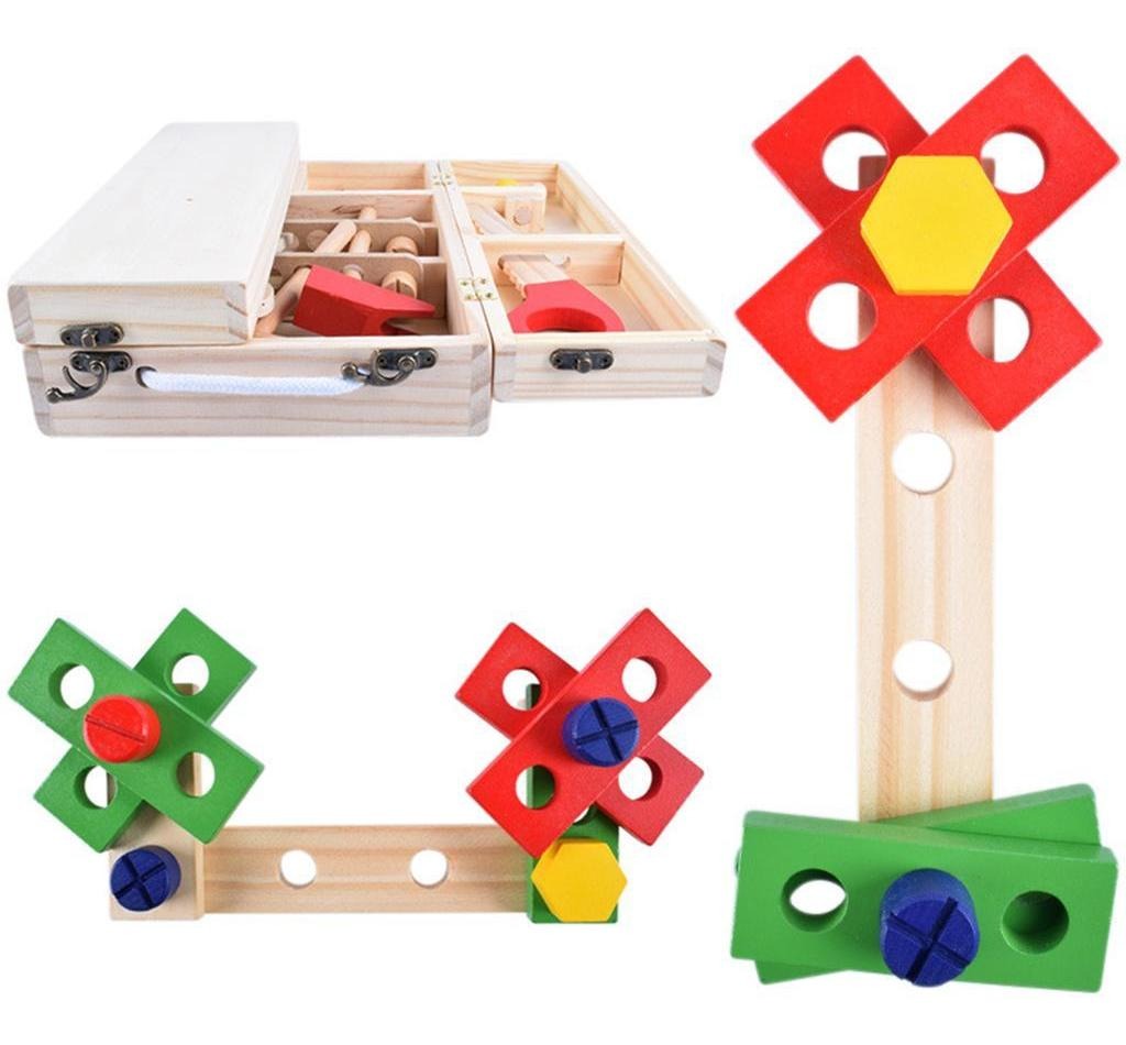 Conjunto De Ferramentas Infantil Com Caixa De Ferramentas De - Imagem 6