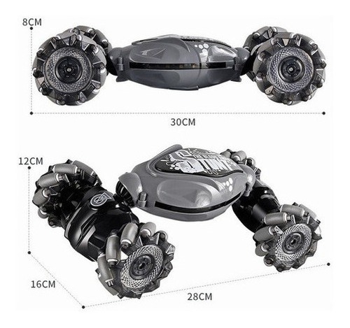 Carrinho De Acrobacias Jzrc Rc Com Sensor De Gesto De Contro - Imagem 7