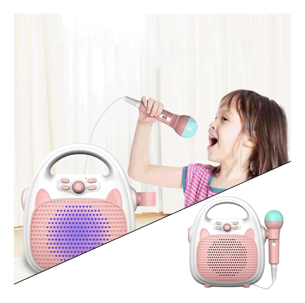 Máquina De Karaokê Para Crianças Brinquedos De Canto - Imagem 17