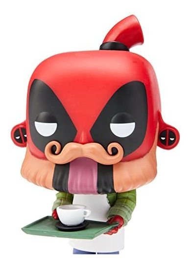 Funko Pop Marvel Deadpool 30º Café Barista - Imagem 5