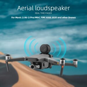 Mini Acessório De Drone De Alto-falante Recarregável
