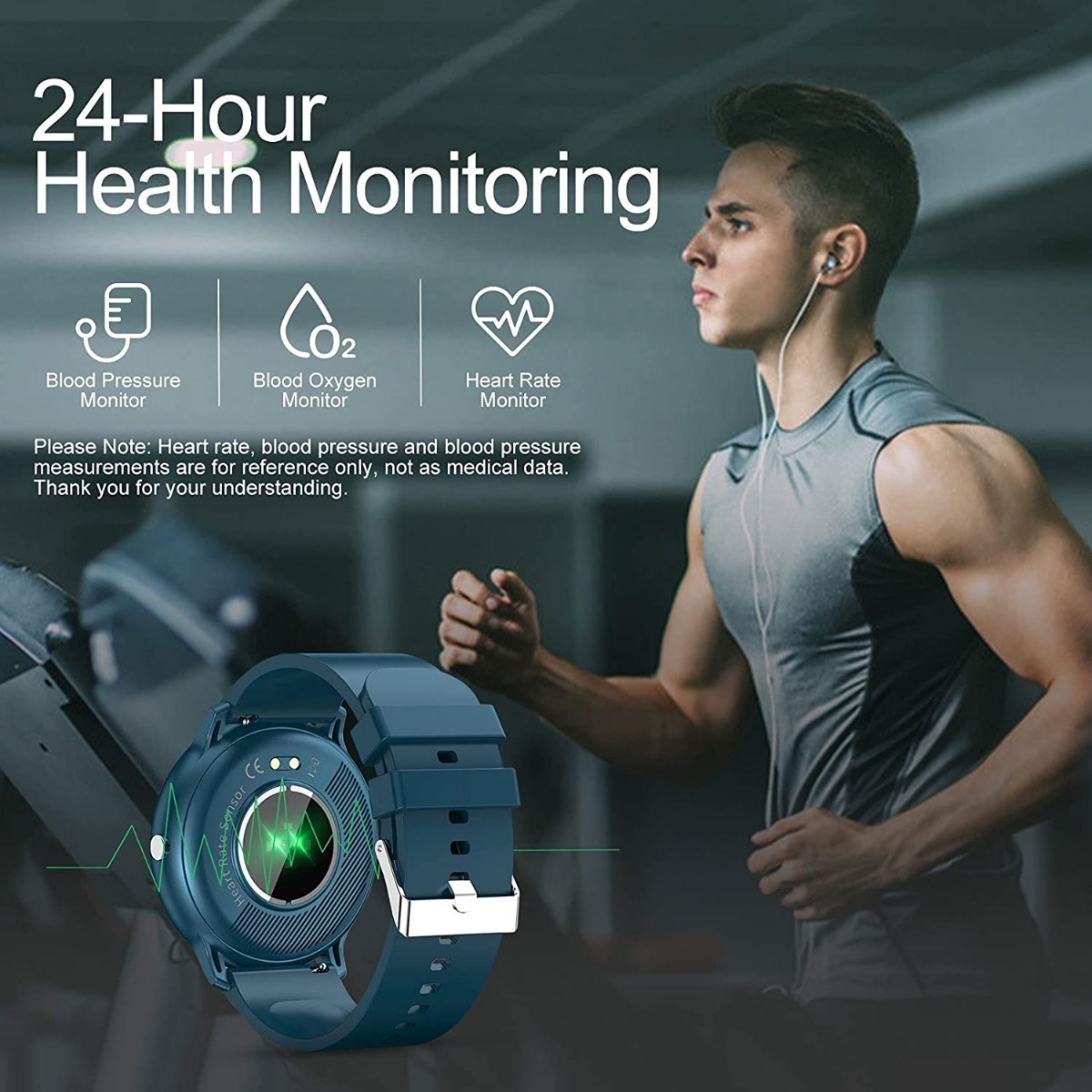 Smartwatch Masculino Impermeável Bluetooth Sport Si - Imagem 9