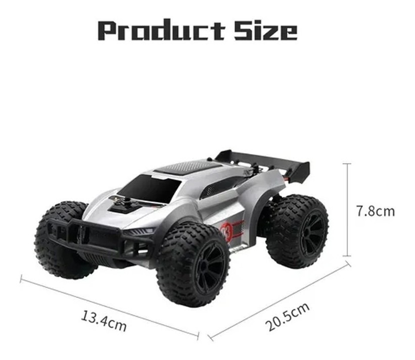 Carro De Futuro Control Remoto Luces Led Recarregável 15 Km/ - Imagem 6