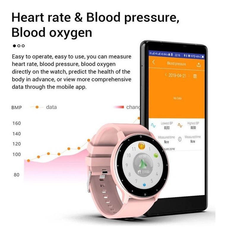 Pulseira De Smartwatch Bluetooth Sports Smart Watch - Imagem 4