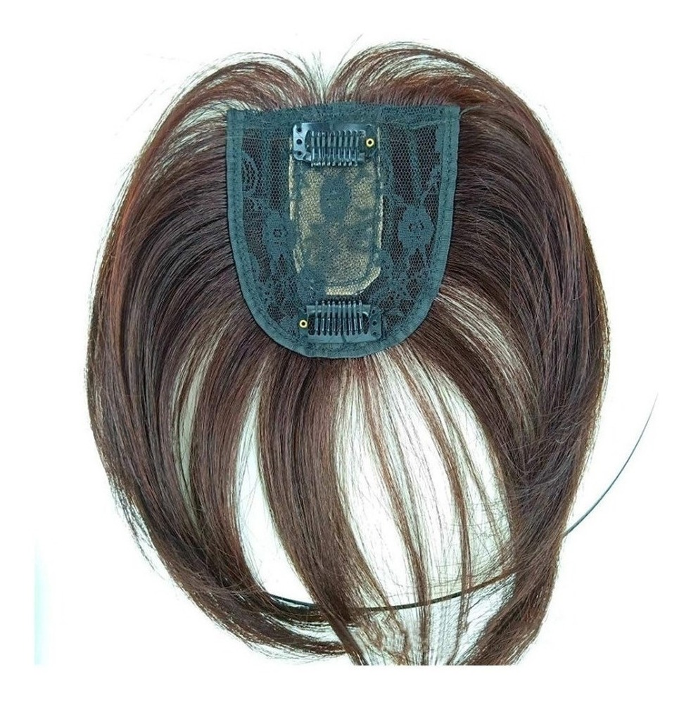 Peruca De Cabelo Humano Topper, Moldada Na Frente E - Imagem 12