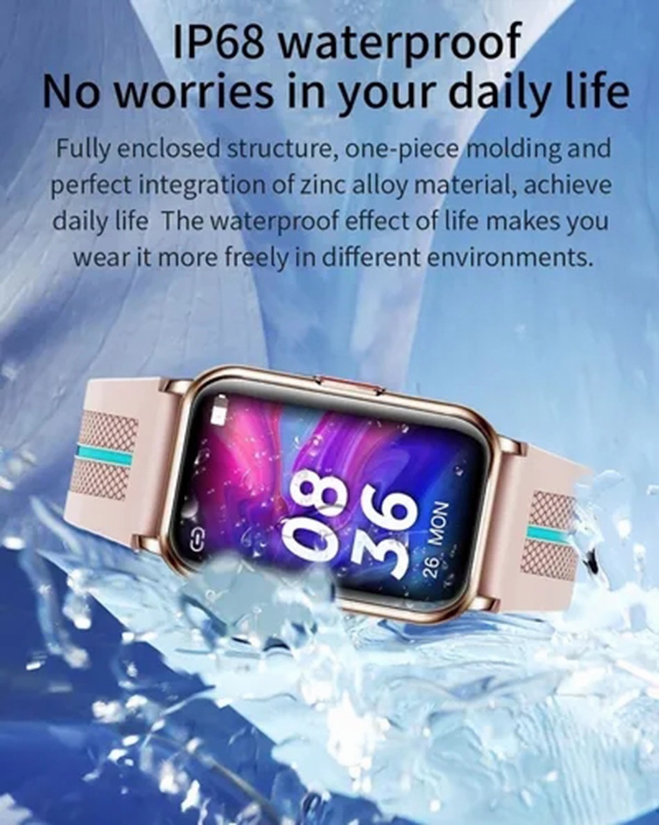 Para Xiaomi Huawei Moda Feminina Smartwatch Ip67 À - Imagem 12