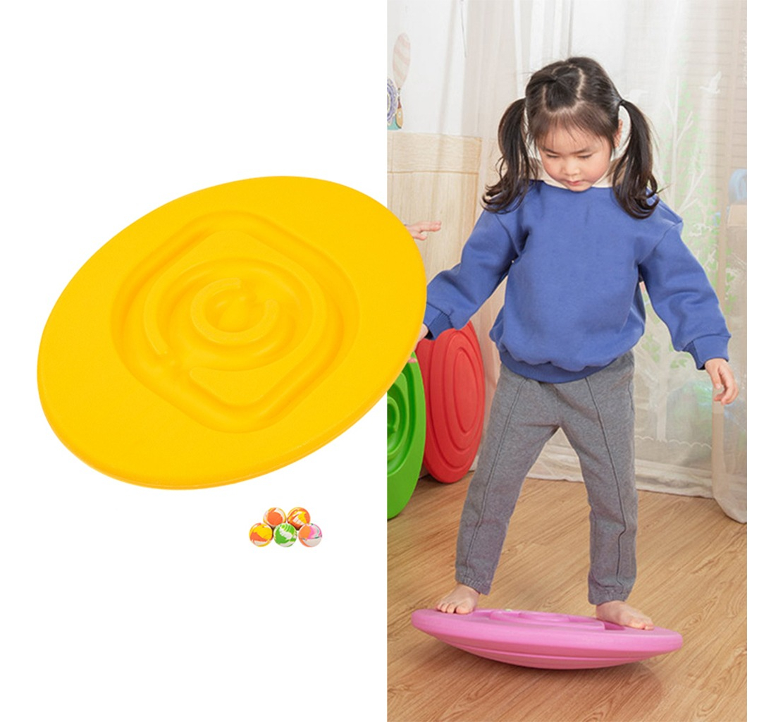 1pc Kids Balance Board Brinquedo De Treinamento Vestibular - Imagem 24