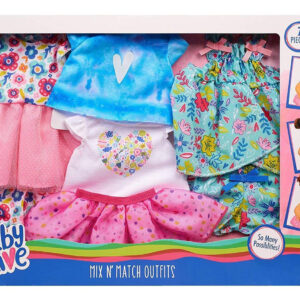 Conjunto De Roupa Baby Alive Misturar E Combinar