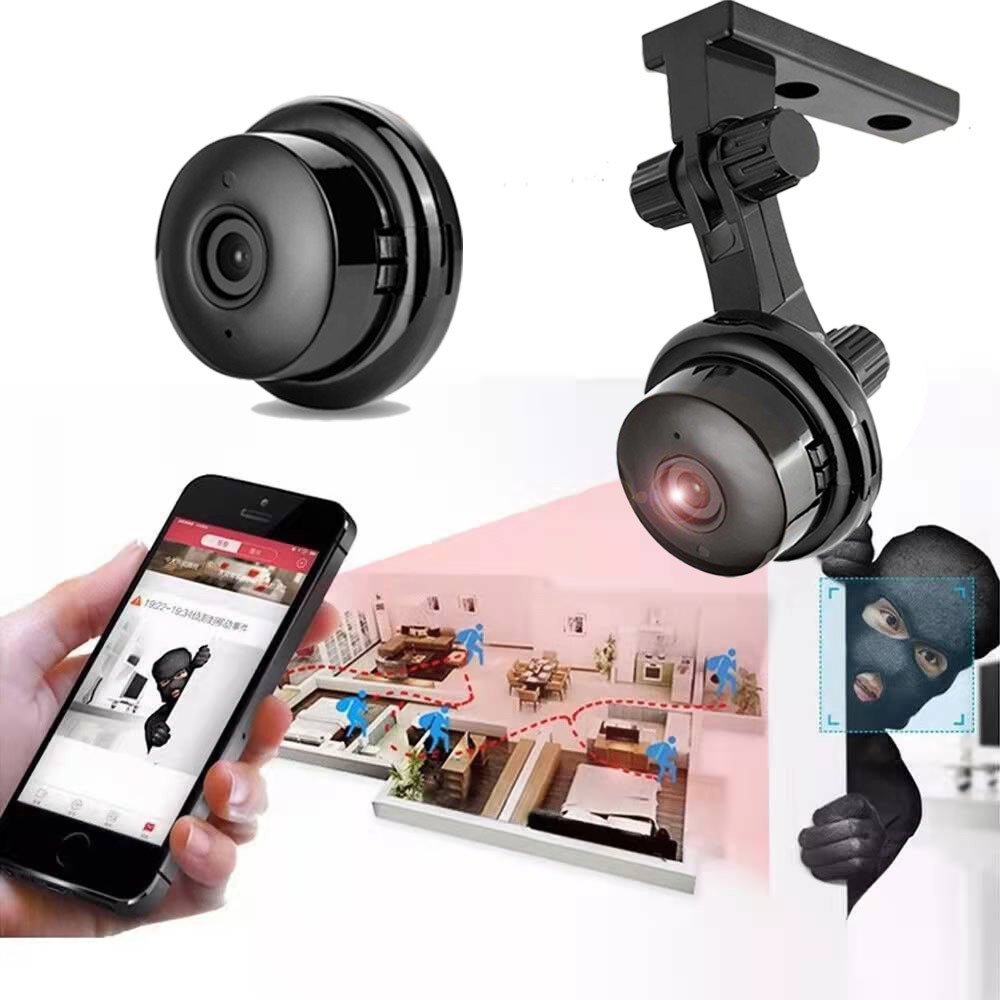 Mini Camera Espiã Wifi Ip Discreta Via App Celular Portatil - Imagem 4