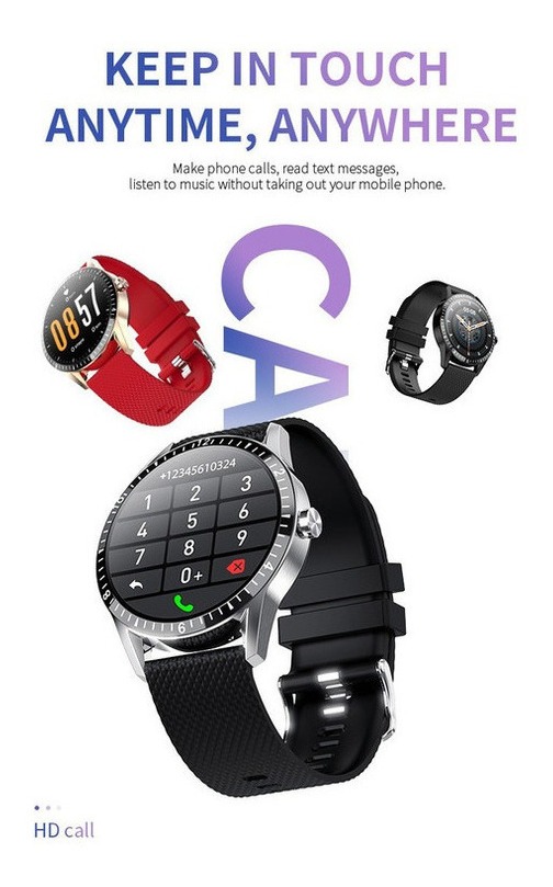 Smartwatch Bluetooth Esportes Saúde Gt2 Call Smart - Imagem 3