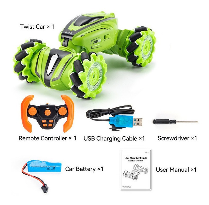 Deformação Do Controle Remoto Gesture Rc Car Drift Stunt 2.4