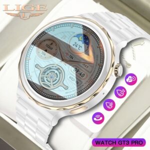 Lige Casual Fashion Smartwatch Relógio Bluetooth Feminino Br