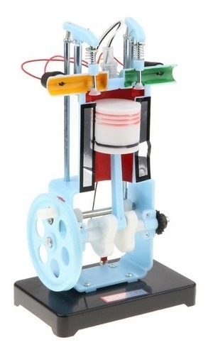 Modelo De Motor De Combustão De Quatro Tempos De Metal - Imagem 8