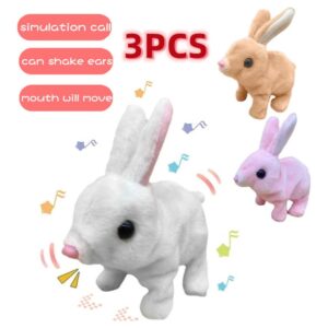 3 Brinquedos Elétricos Infantis Para Coelhos Que Podem Pular