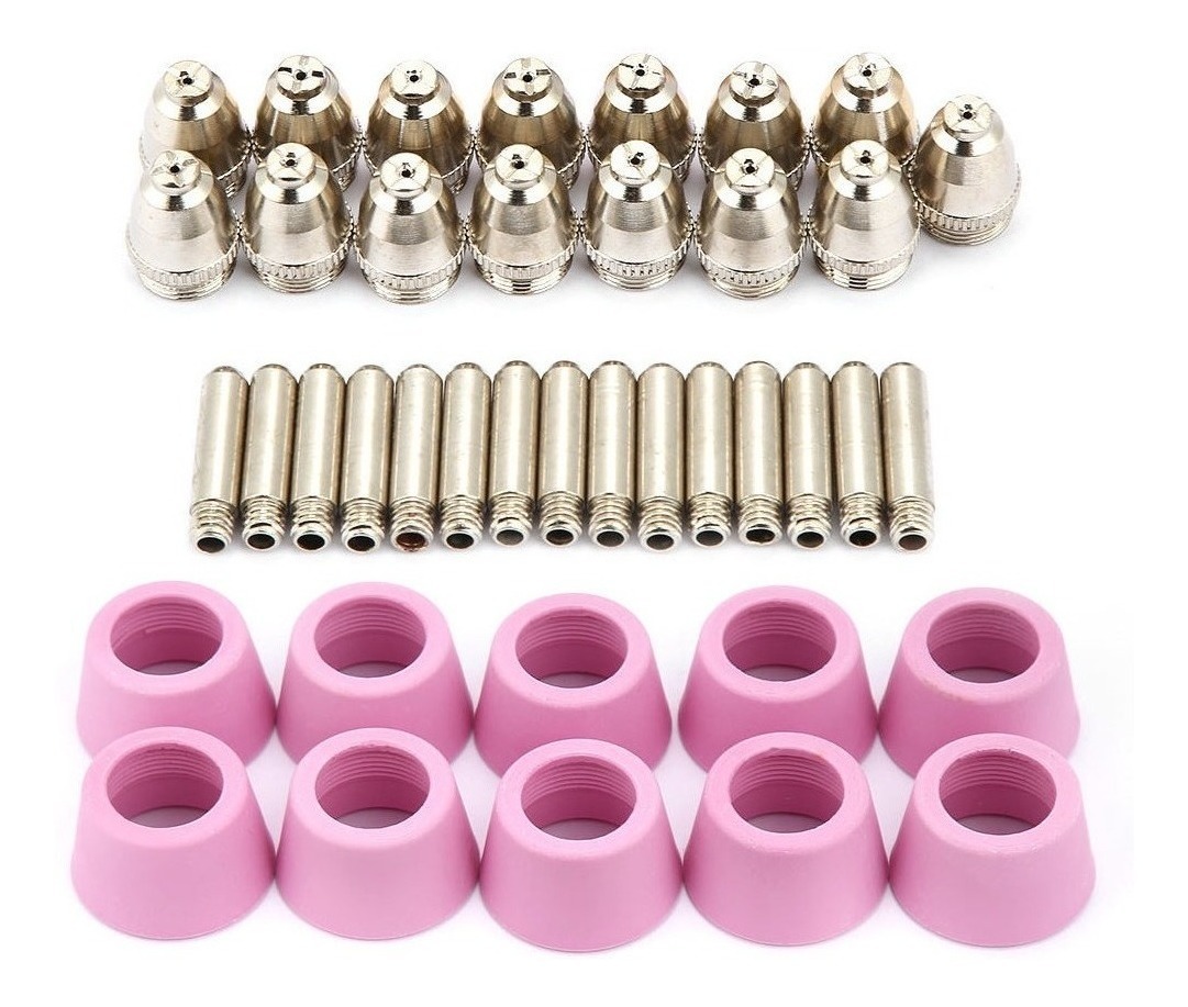40pc/set Ag60 Sg55 Cortador Plasma Tocha Consumíveis - Imagem 6