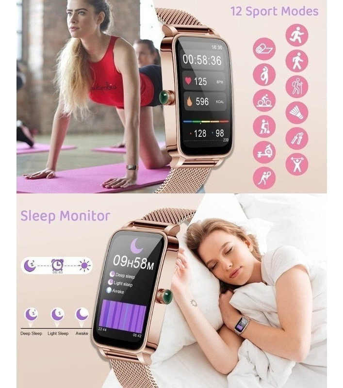 Smartwatch Impermeável Para Mulheres - Imagem 3