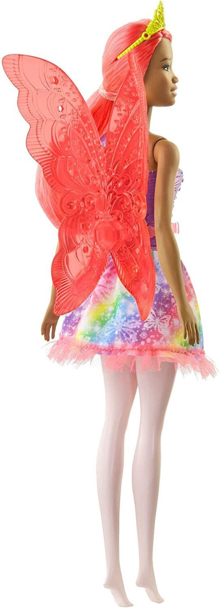 Boneca Fada Barbie Dreamtopia Cabelo Rosa De 12 Polegadas - Imagem 2